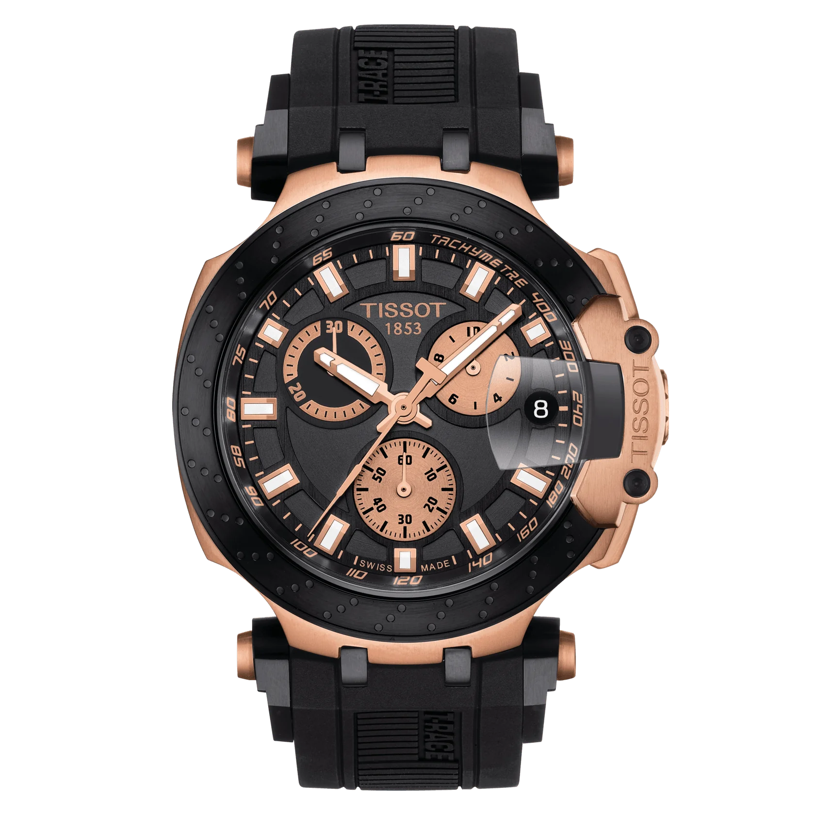 Tissot T-Race Chronograph (Black-Rose Gold)