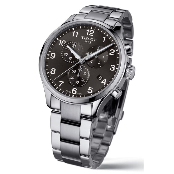 Tissot Men's T1166171105701 Chrono XL Classic Chronograph Stainless Steel Watch