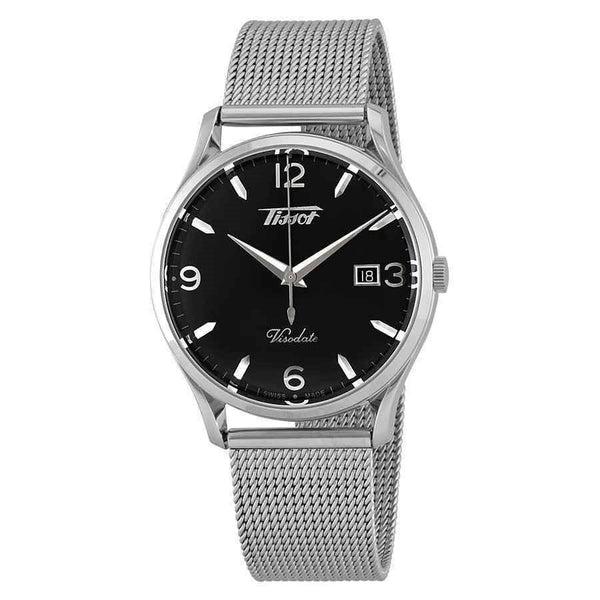 Tissot Men's T1184101105700 Heritage Visodate Stainless Steel Watch