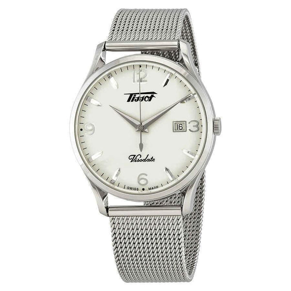 Tissot Men's T1184101127700 Heritage Visodate Stainless Steel Watch