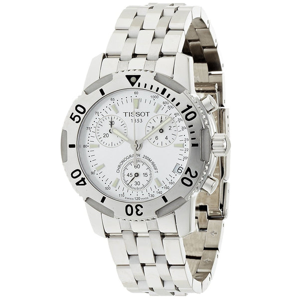 Tissot Men's T17148633 PRS 200 Chronograph Stainless Steel Watch