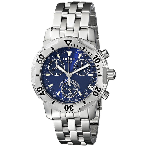 Tissot Men's T17148644 PRS 200 Chronograph Stainless Steel Watch