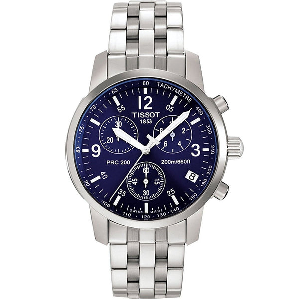 Tissot Men's T17158642 T-Sport PRC 200 Chronograph Stainless Steel Watch