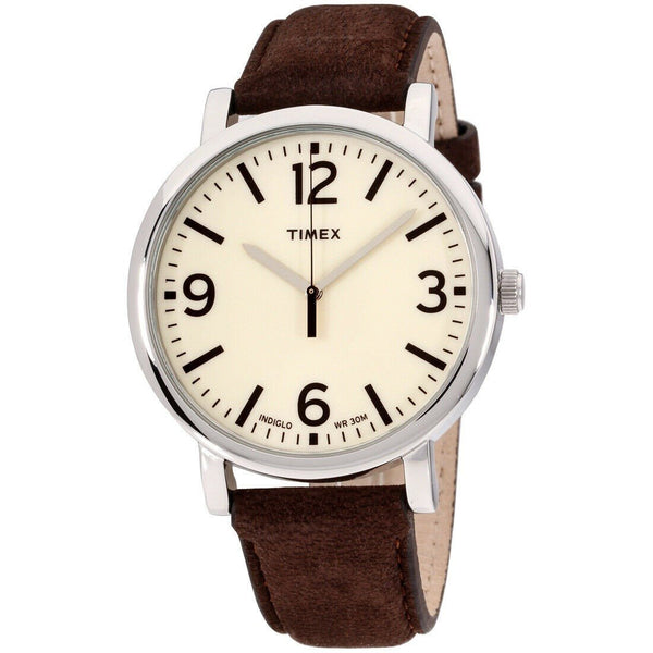 Timex Unisex T2P526 Originals Brown Leather Watch