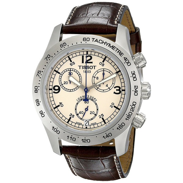 Tissot Men's T36131672 T-Sport Chronograph Brown Leather Watch