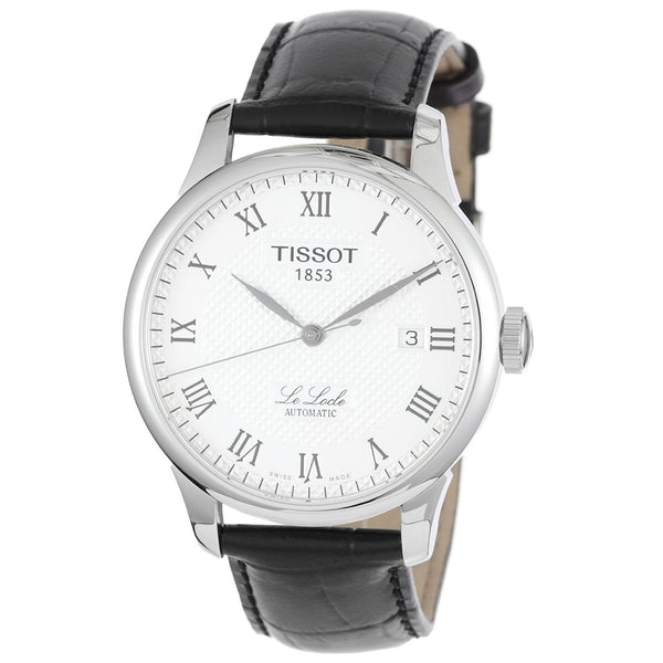 Tissot Men's T41142333 Le Locle Automatic Black Leather Watch