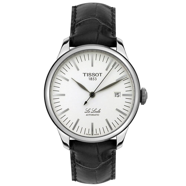 Tissot Men's T41142371 Le Locle Automatic Black Leather Watch