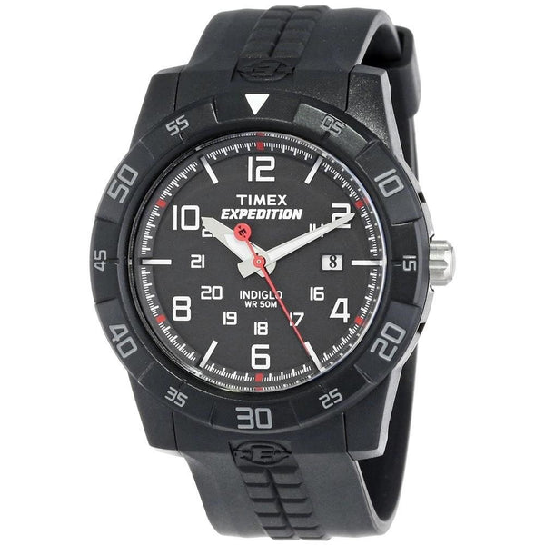 Timex Men's T49831 Expedition Black Resin Watch
