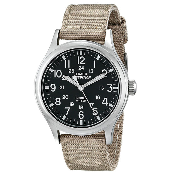 Timex Men's T49962 Expedition Scout Brown Nylon Watch