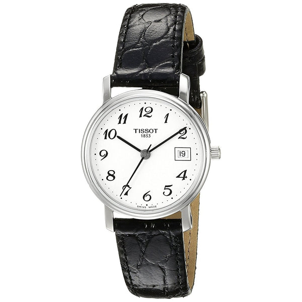 Tissot Women's T52112112 T-Classic Desire Black Leather Watch