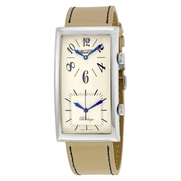 Tissot Men's T56.1.613.79 Heritage Beige Leather Watch