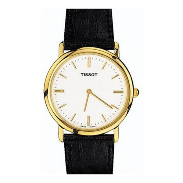 Tissot Men's T57642111 T-Classic Black Leather Watch
