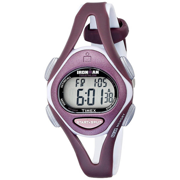 Timex Women's T5K007 Purple Resin Watch
