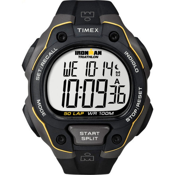 Timex Men's T5K494 Ironman Black Silicone Watch