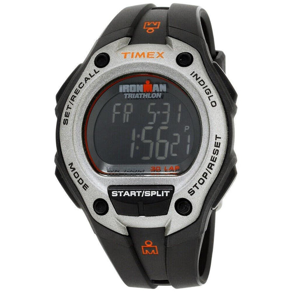 Timex Men's T5K758 Ironman Black Resin Watch