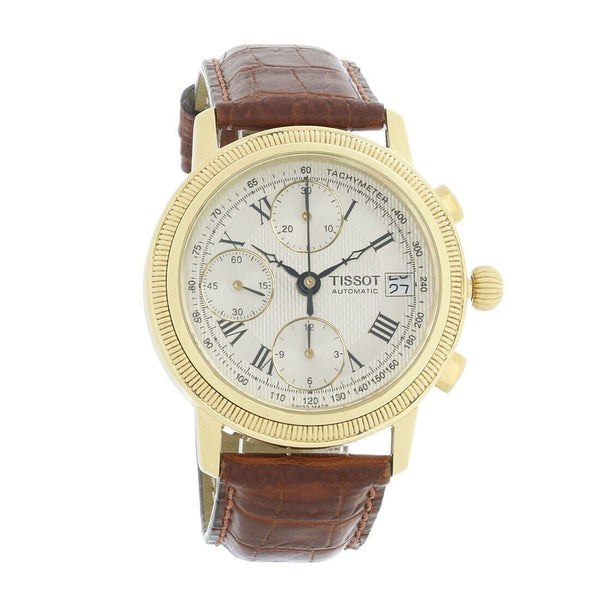 Tissot Men's T71343533 Bridgeport Brown Leather Watch