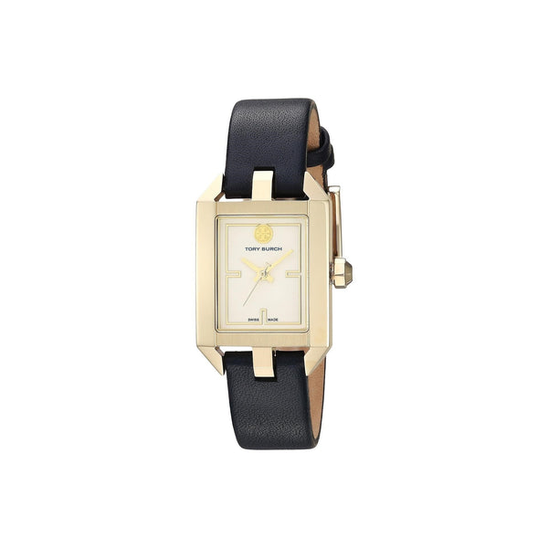 Tory Burch Women's TB1103 Dalloway Navy Leather Watch