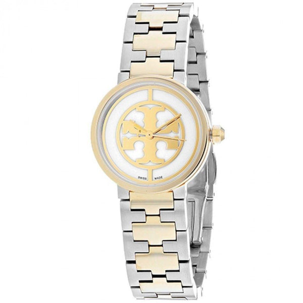 Tory Burch Women's TB4016 Reva Two-Tone Stainless Steel Watch