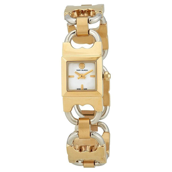 Tory Burch Women's TB5401 T Link Two-Tone Stainless Steel Watch