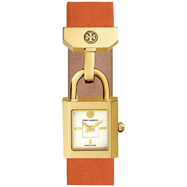 Tory Burch Women's TB7009 Surrey Orange Leather Watch