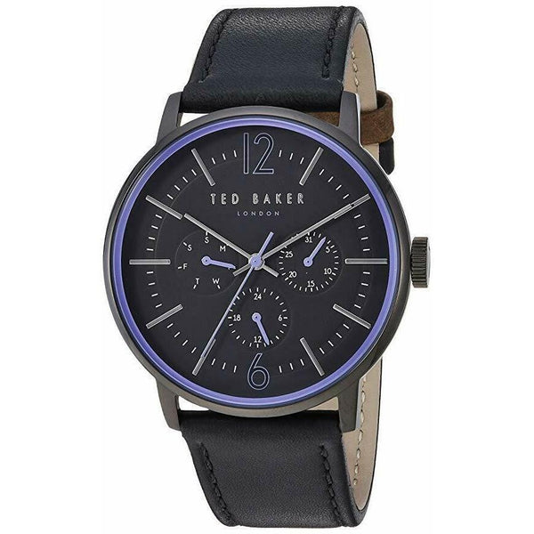 Ted Baker Men's TE15066007 Jason Black Leather Watch