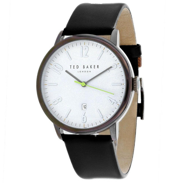 Ted Baker Men's TE15067003 Daniel Black Leather Watch