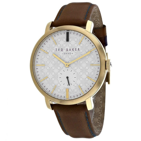 Ted Baker Men's TE15193006 Trent Brown Leather Watch