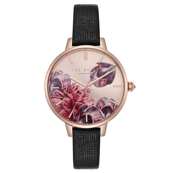 Ted Baker Women's TE50005005 Kate Black Leather Watch