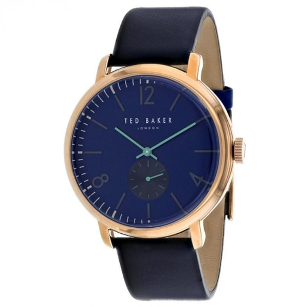 Ted Baker Men's TE50015013 London Black Leather Watch