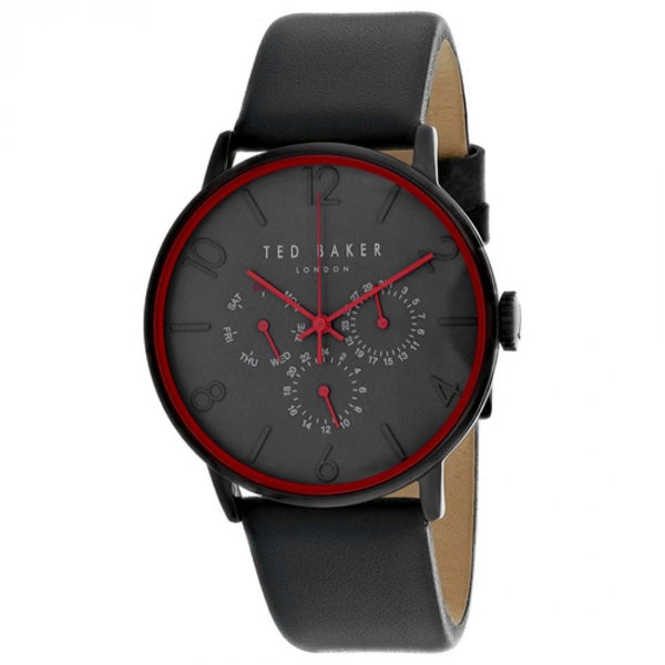Ted Baker Men's TE50291005 London Black Leather Watch