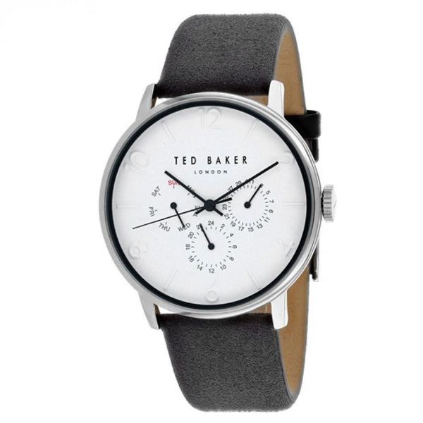 Ted Baker Men's TE50292005 London Black Leather Watch