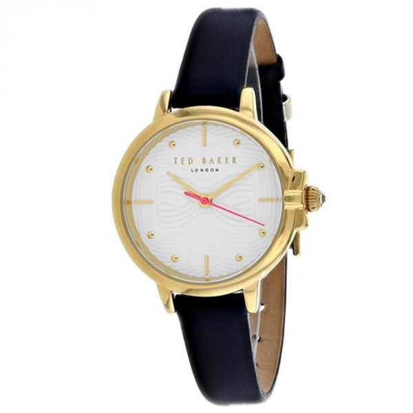 Ted Baker Women's TE50642004 Classic Black Leather Watch