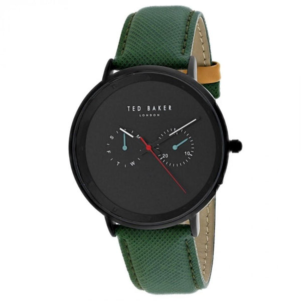 Ted Baker Men's TE50657001 Classic Green Leather Watch