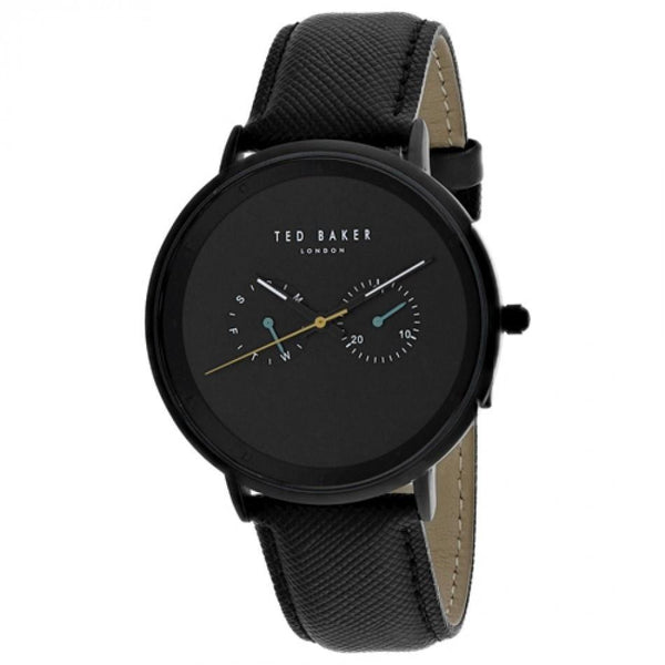 Ted Baker Men's TE50657002 Classic Black Leather Watch