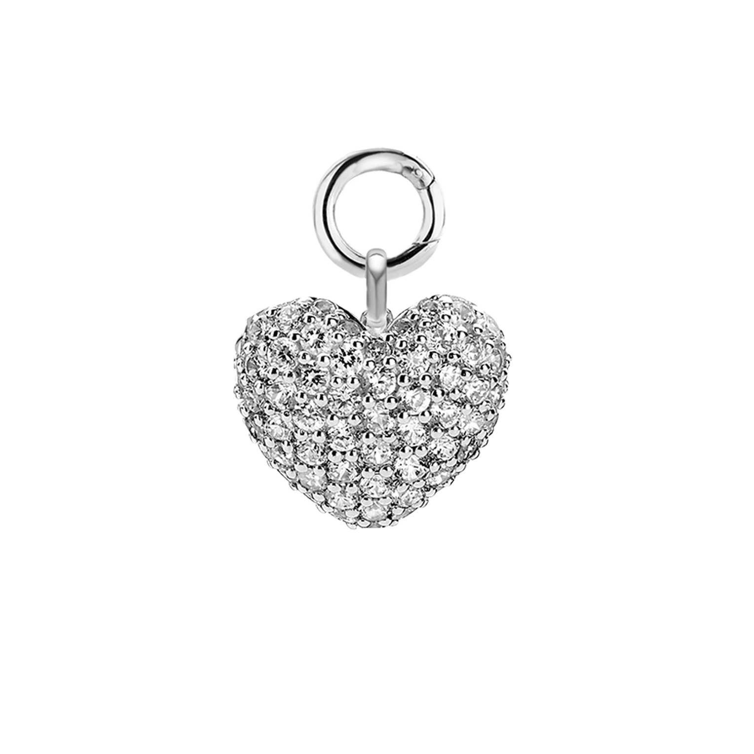PAVÉ HEART PENDANT