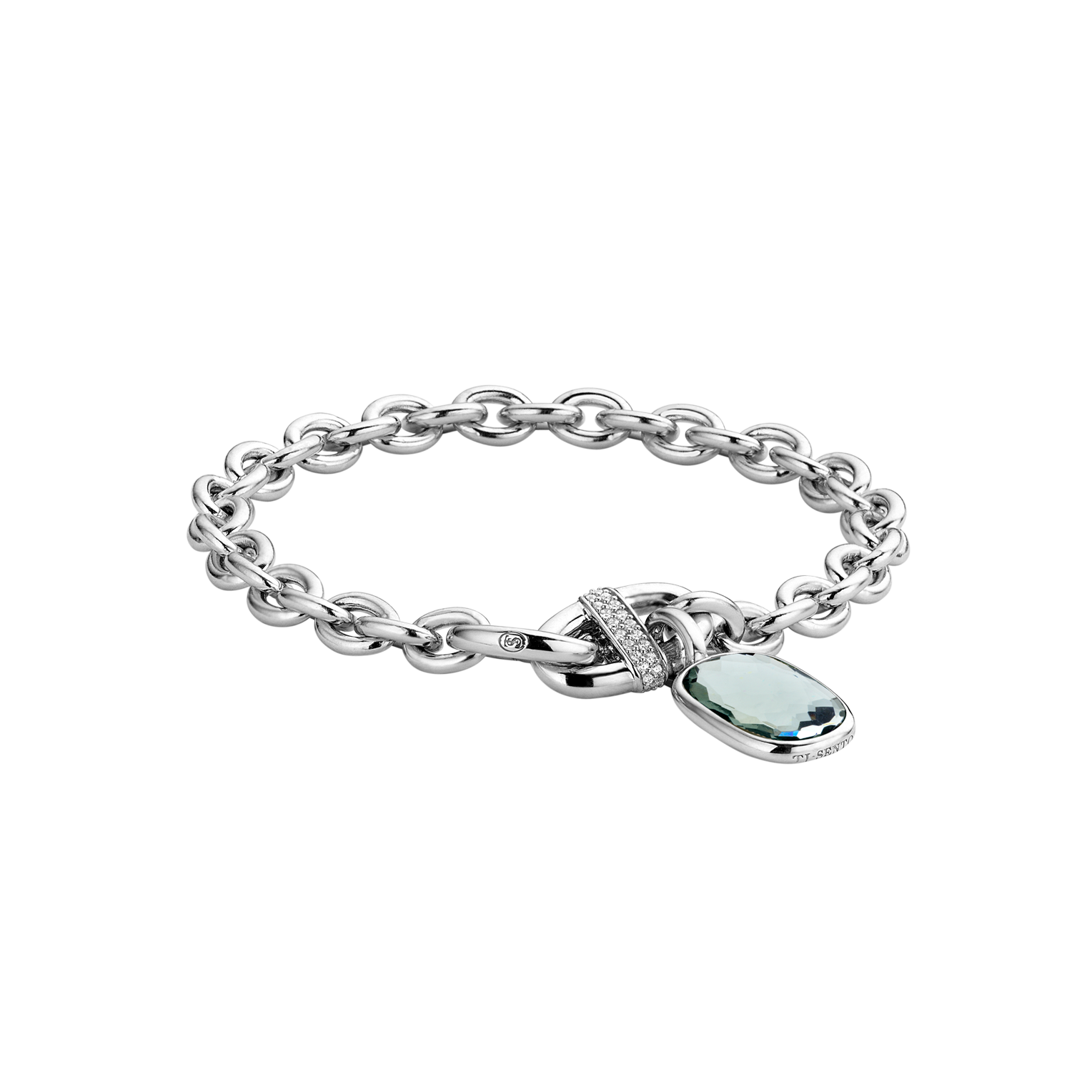 CHUNKS OF SILVER BRACELET