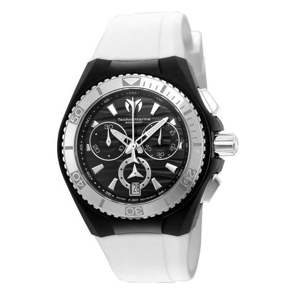 TechnoMarine Unisex TM-115051 Cruise Original Black Silicone Watch
