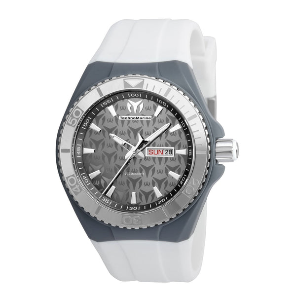 TechnoMarine Men's TM-115062 Grey Silicone Watch