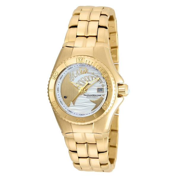 TechnoMarine Women's TM-115200 Cruise Dream Multi-Function Gold-Tone Stainless Steel Watch