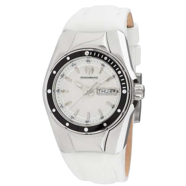 TechnoMarine Women's TM-115389 Cruise White Leather Watch