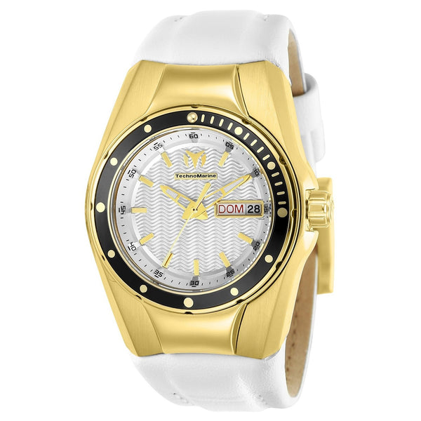 TechnoMarine Women's TM-115391 Cruise White Leather Watch