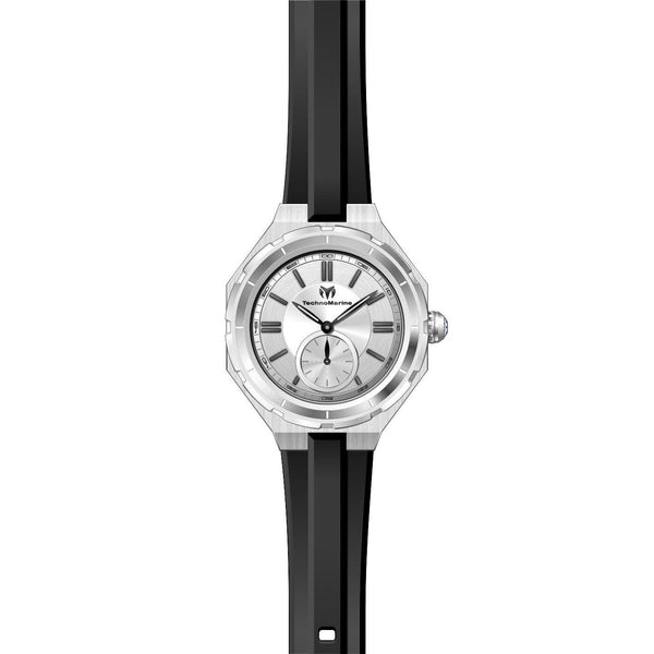 TechnoMarine Women's TM-118001 Black Silicone Watch