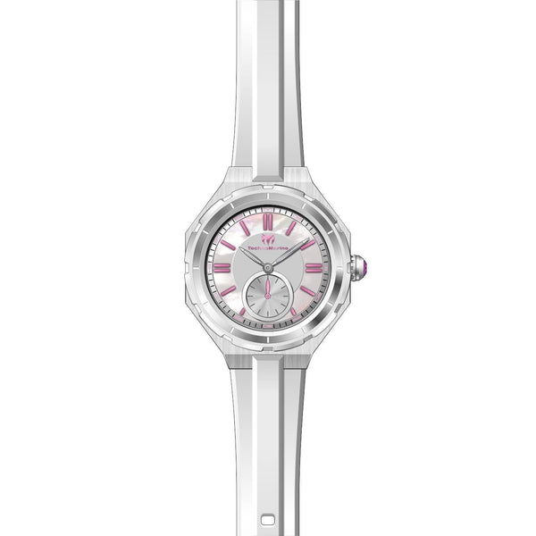 TechnoMarine Women's TM-118004 White Silicone Watch