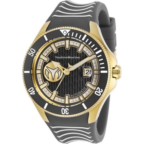 TechnoMarine Men's TM-118014 Automatic Grey Silicone Watch