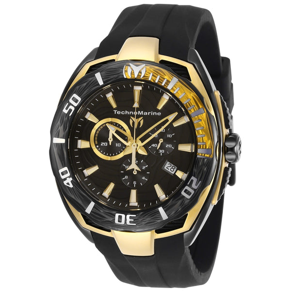 TechnoMarine Men's TM-118042 Blue Leather Watch