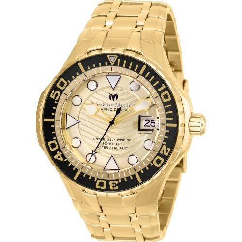 TechnoMarine Men's TM-118076 Cruise Blue Leather Watch