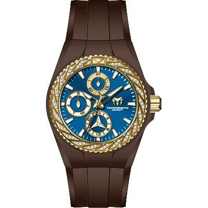 TechnoMarine Women's TM-118111 Brown Silicone Watch