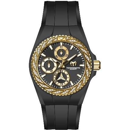 TechnoMarine Women's TM-118113 Black Silicone Watch