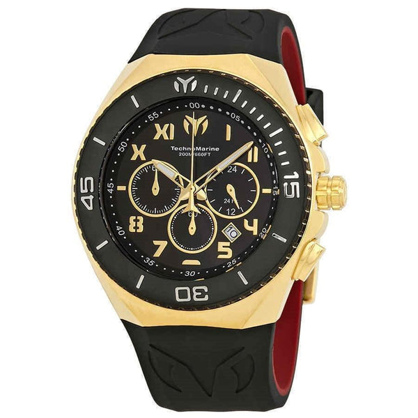 Technomarine Men's TM-215066 Manta Chronograph Two-Tone Silicone Watch