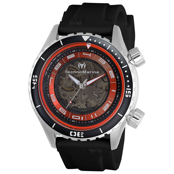 TechnoMarine Men's TM-218002 Manta Blue Leather Watch